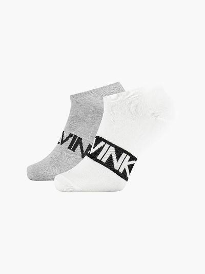 Calvin Klein Táskák & Kiegészítők HU590686 | Calvin Klein Logo Trainer Férfi Zokni Színes